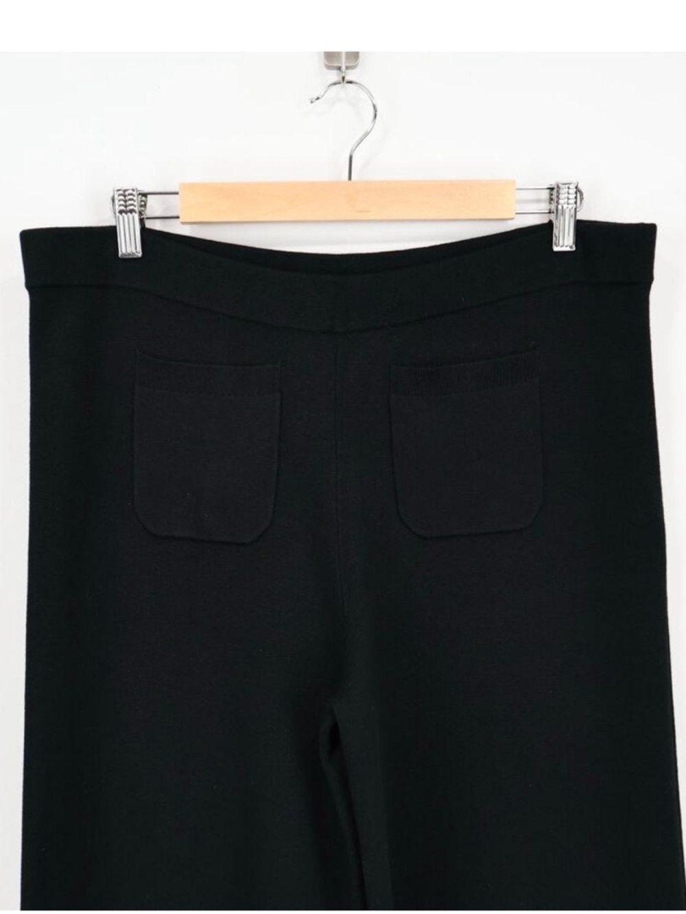 J. Crew - Black Sailor Sweater Trouser Pants in Tencel Lyocell Blend - Picture 5 of 6
